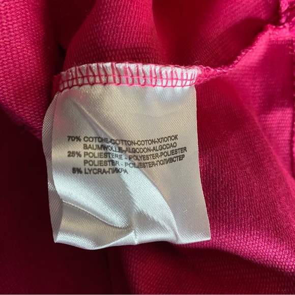 Adidas Track Jacket XL Pink White Full Zip Pockets Activewear Walking Running - Picture 5 of 10